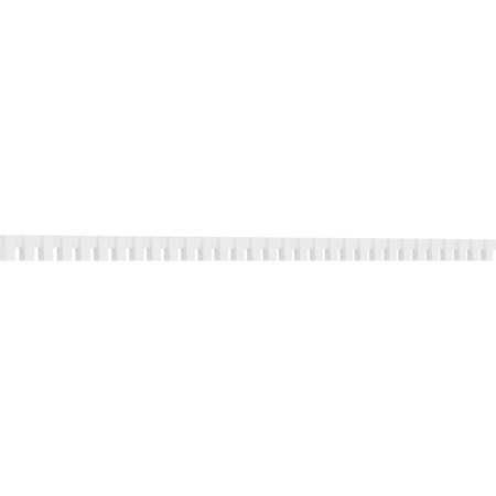 Ekena Millwork Matthews Architectural Grade PVC Dentil Block Trim, 3"H x 1"P x 93"L DENP03MAT02